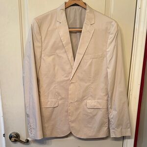 H&M Light Tan Slim Fit Blazer